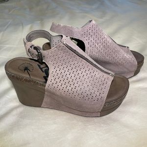 OTBT Jaunt Wedge Sandals - Size 8